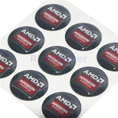 Прозрачная гелевая эпоксидная наклейка с гелем