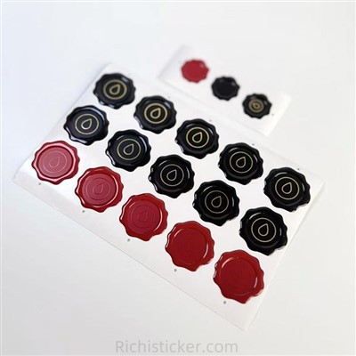 3D купольные наклейки